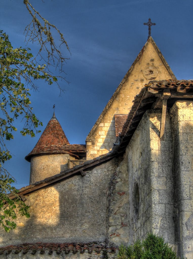 Eglise de Goualade by Phil©