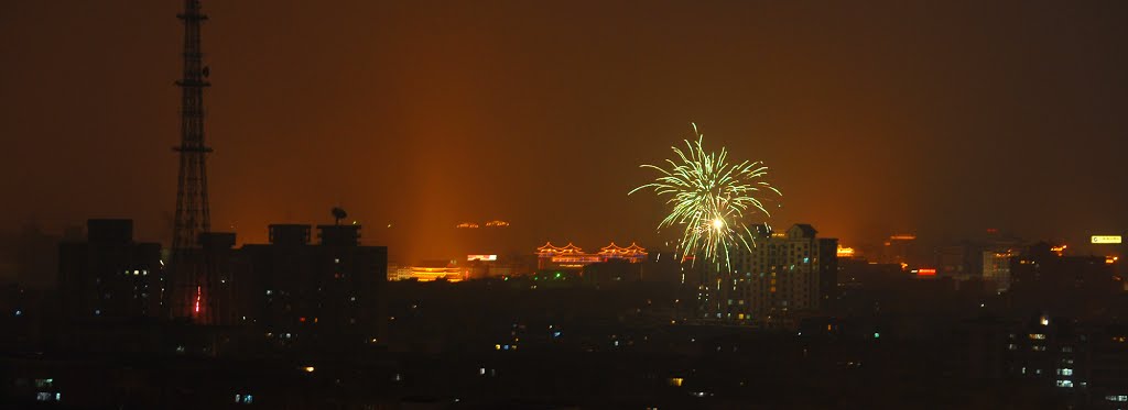 Fireworks in chinese new year by CH.Q