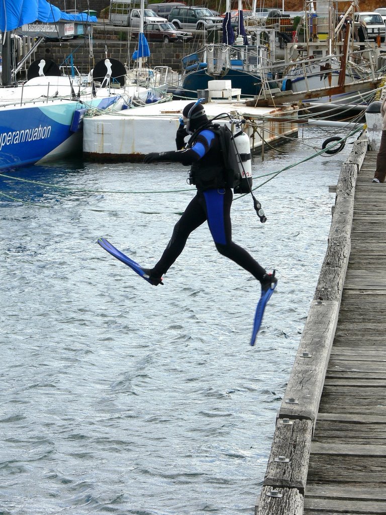 Stepping of the pier ( Mornington ) by Craig Ward