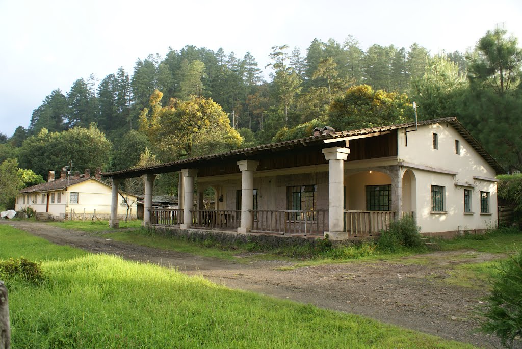 Cabaña. Aire Libre, Teziutlán, Puebla, México. by Adolfo Perales Huerta