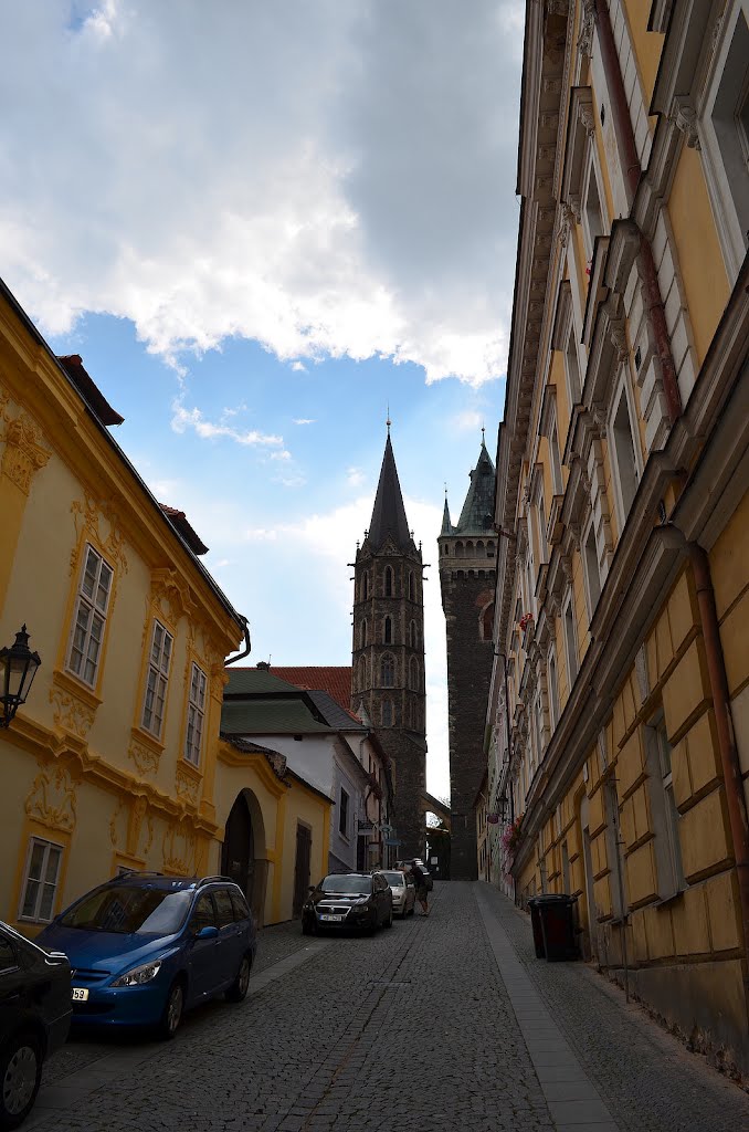 KOLÍN - centrum starého města / the old city center by votoja - CZ