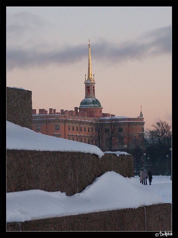 Russia, St. Petersburg, Mihaylovskiy zamok by Gleb Drapkin