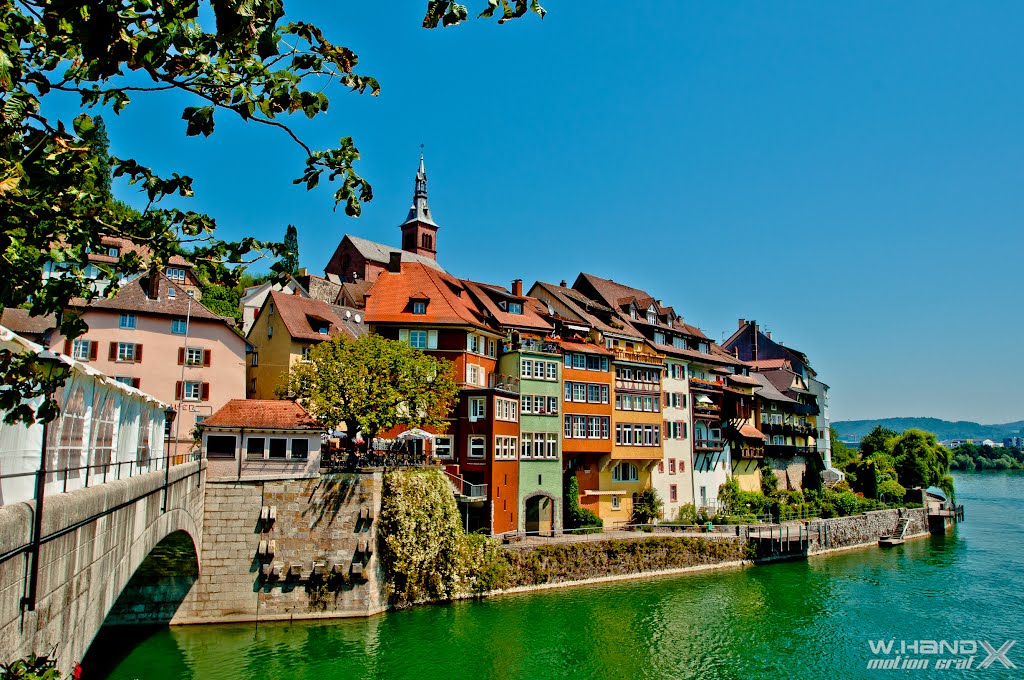 Stadtansicht Laufenburg (Baden) am Rhein by axking77