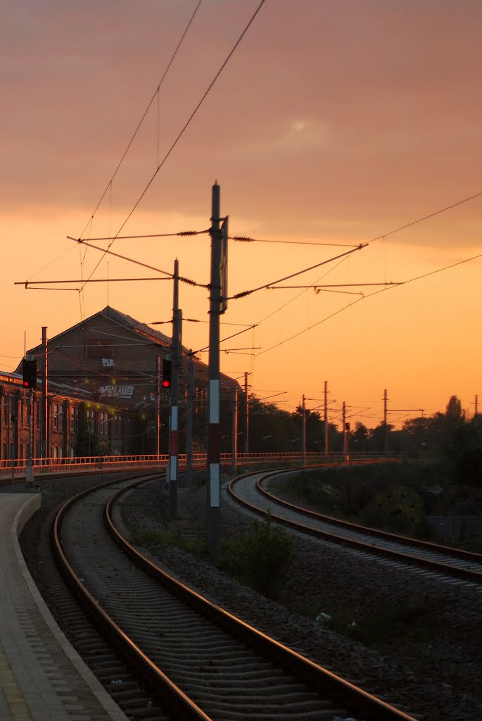 S-Bahn- bzw. Ostbahn-Station Erzherzog-Karl-Strasse by gerrry1