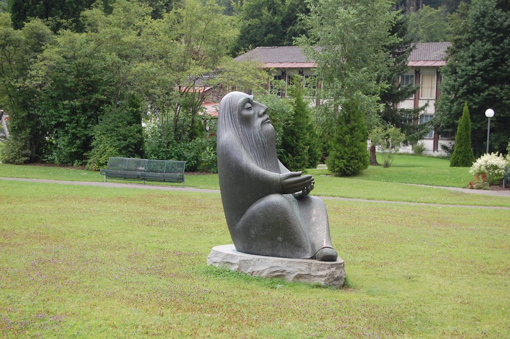 Statue im Kurort Oberstaufen by vrroouumm