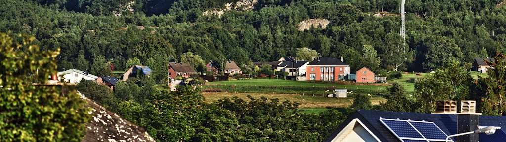 Vue de Rencheux Vers Cahay by Warnotte R.