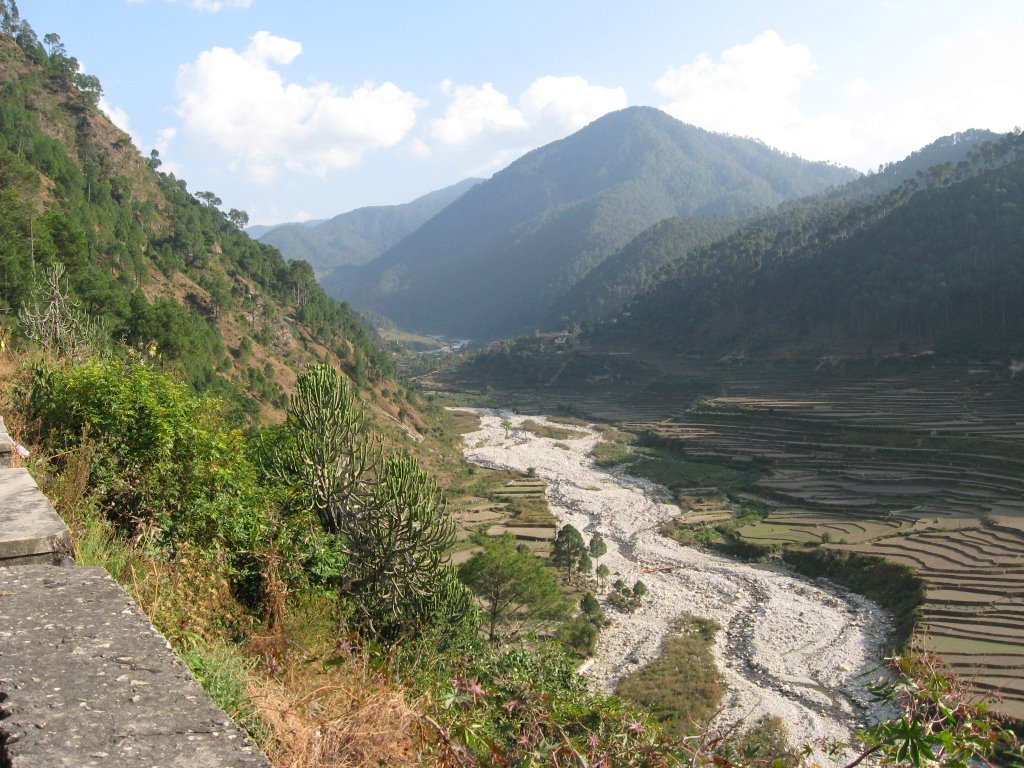 Near Uttarkashi by Vijay Uniyal