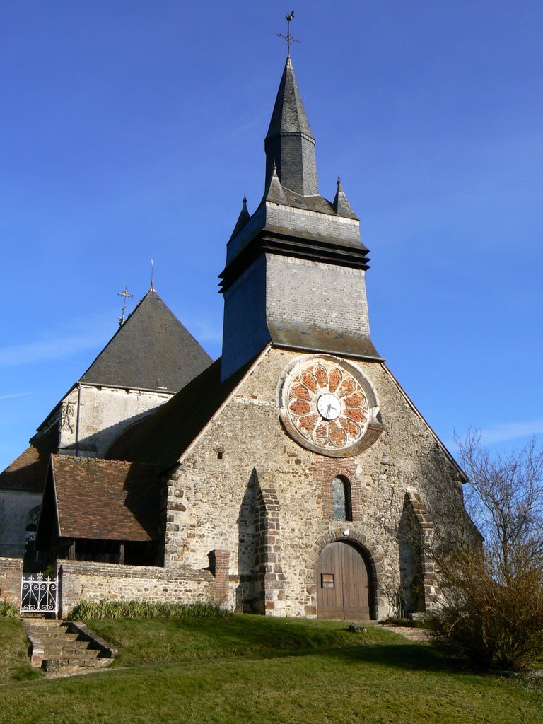 Eglise d'Hodenc en Bray by christian caffin