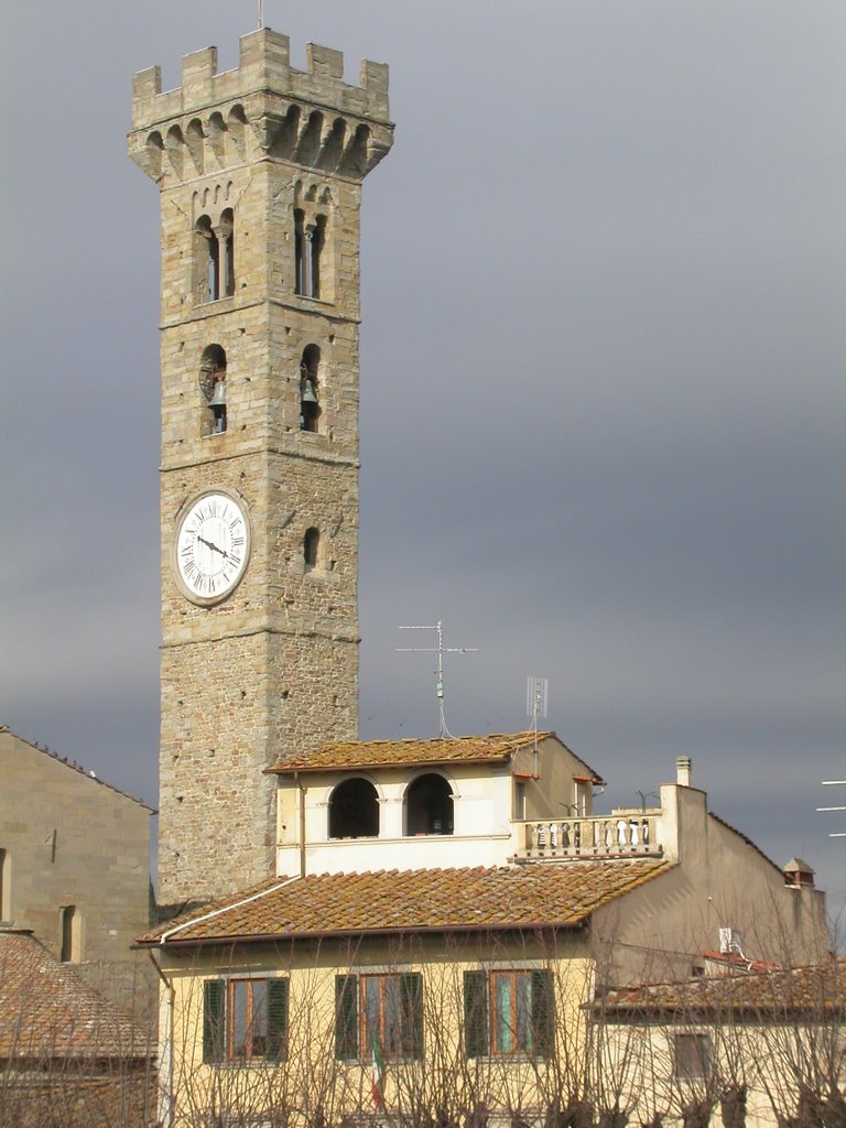 Torre dell'Orologio - Fiesole - Firenze by Lorenzo Bernardi