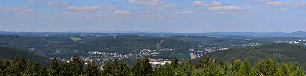 Blick vom Pfannenbergturm by 14MAN02