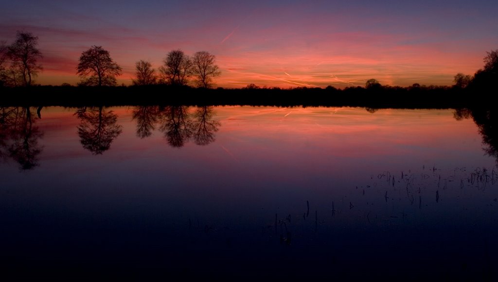 Schaopedobbe Sunset by Erik van den Ham