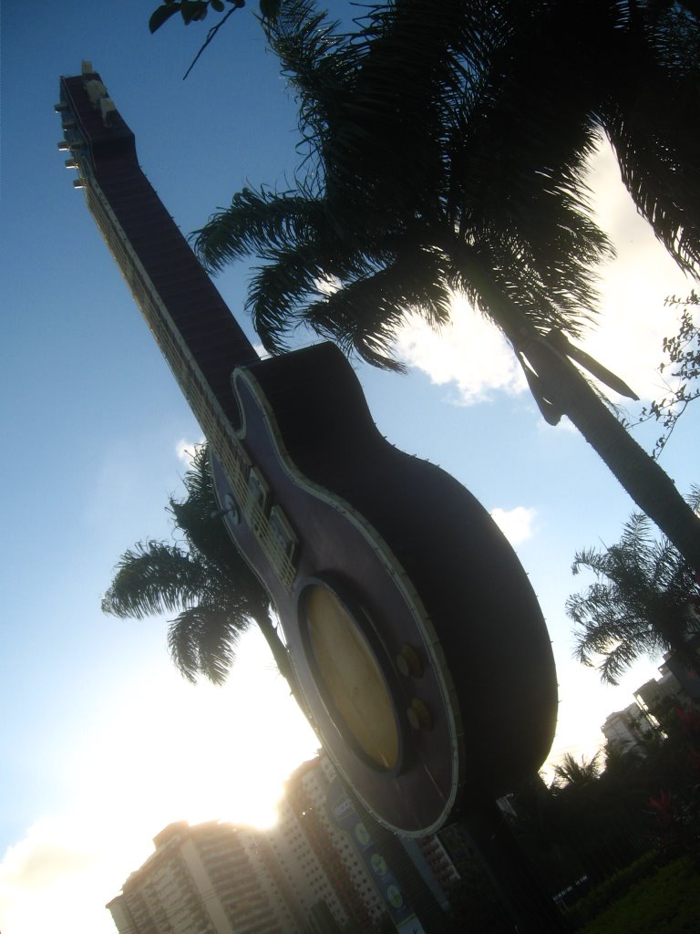 Hard Rock Café Guitar by saturnpro17