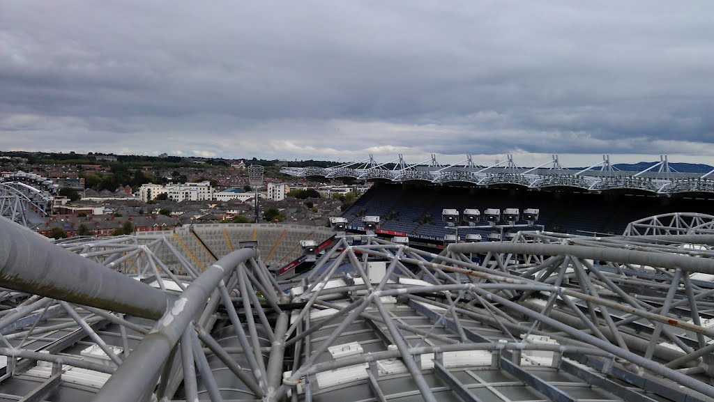 Croke Park Roof from Skyline Tour by Declan Mc Naboe