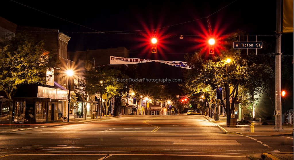 Downtown Seymour, Indiana by jasondozier