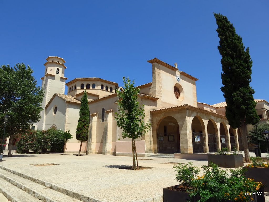 Church of Our Lady of Carmen Port De Pollensa Mallorca by H.Warren