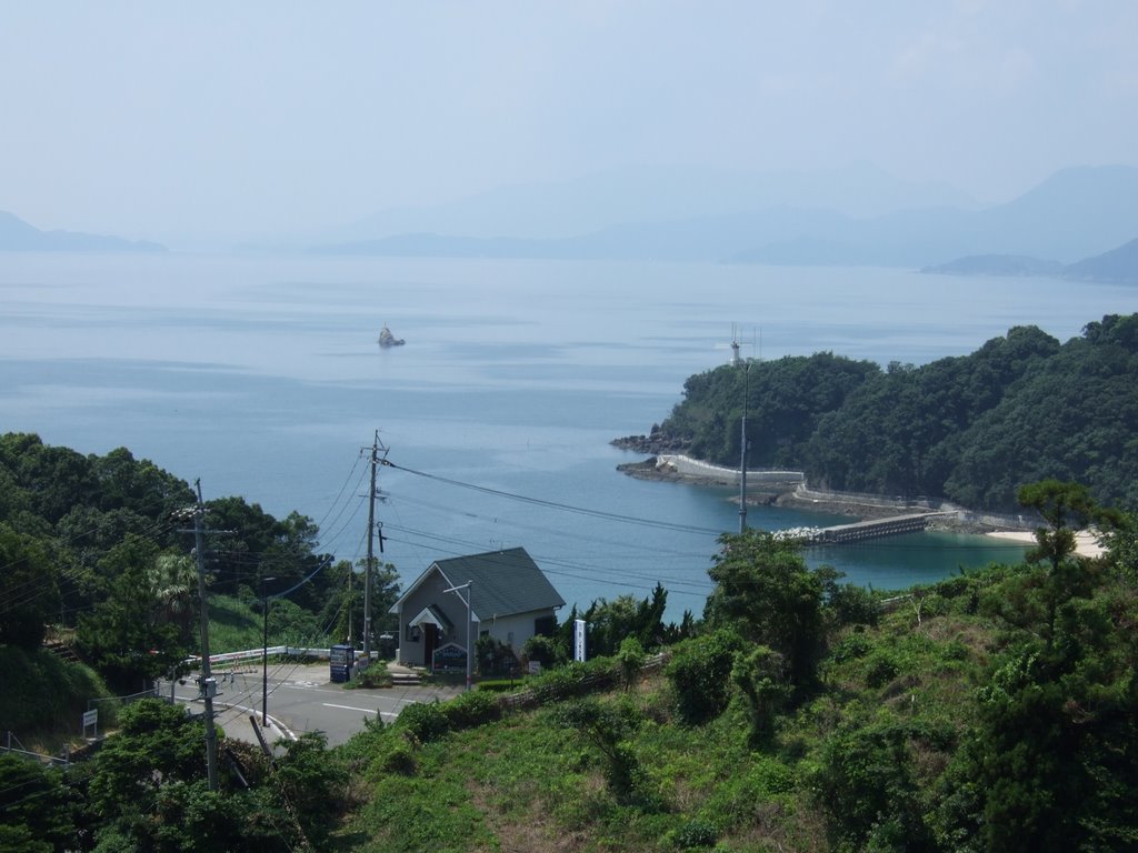 Kumamoto-Ashikita Japan, View From Roller Luge Track by pudmagee