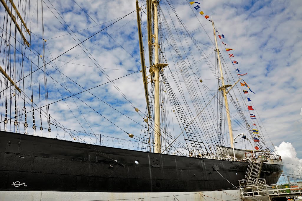 Sailing ship Pommern by Markus Hirvonen