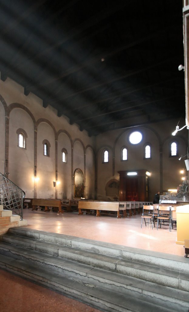 Sancta Jerusalem di Bologna. Settima Chiesa: San Giovanni Battista. Interno. by Carlo Pelagalli