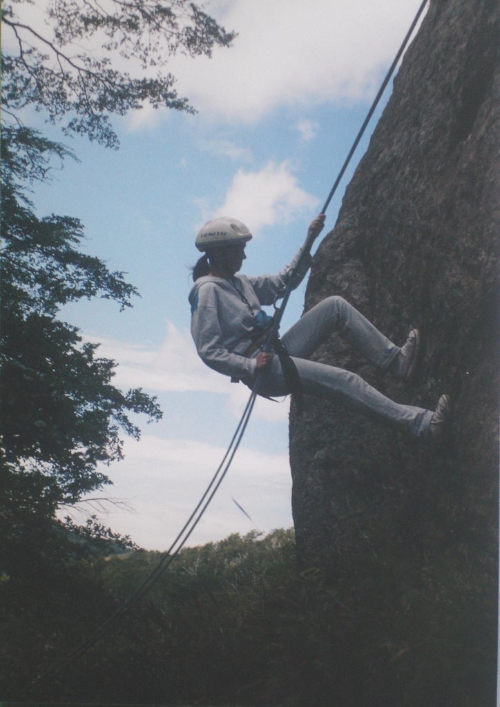 Argentina - Río Negro, Bariloche, Valle del Challhuaco, Rappel by Carlos Petracca