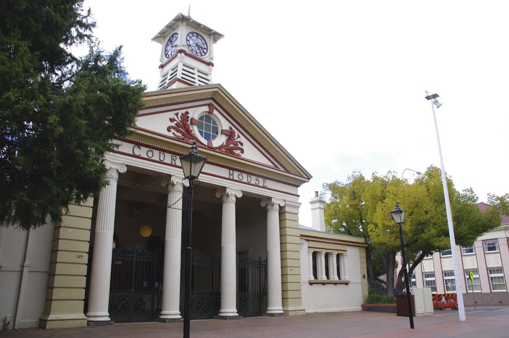 Armidale Court House c1850s by snucklepuff