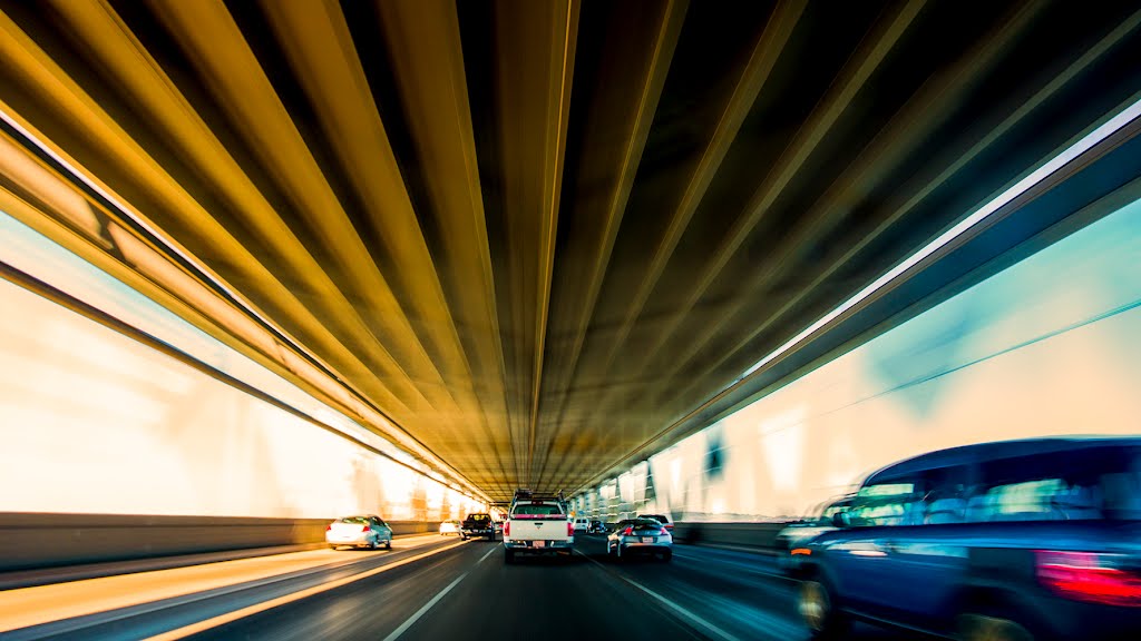 The Middle Lane - Bay Bridge by tobyharriman