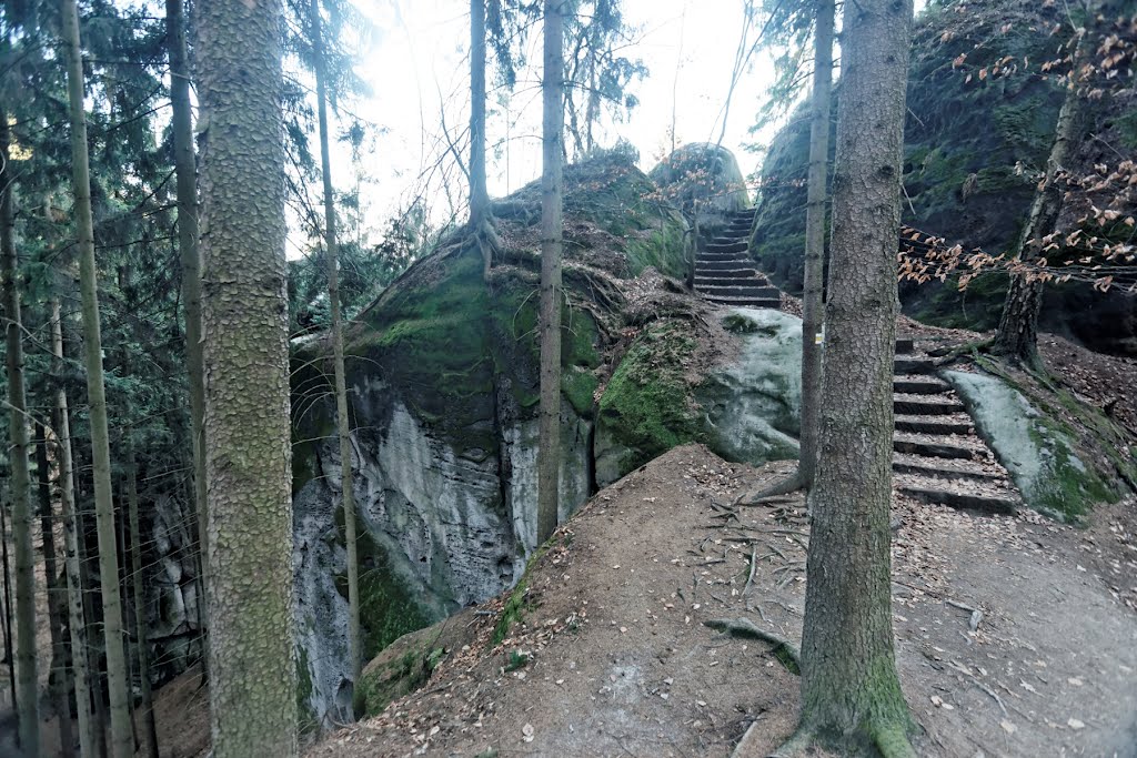 Český ráj - Hrubá Skála - View NW by txllxt