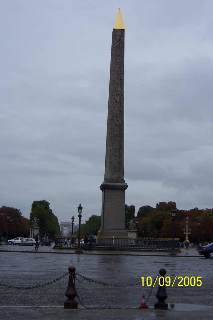 Place de la concorde by Barroso françois