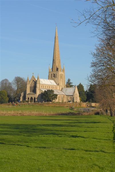 Snettisham Church by Tim Boldero