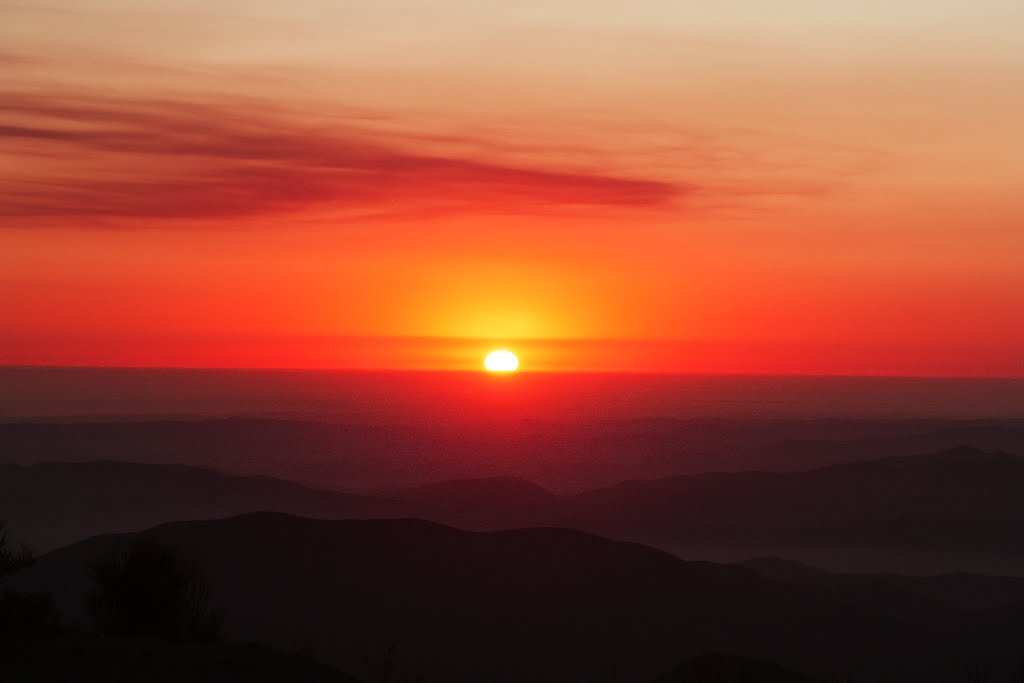 Puesta de Sol en la Sierra de San Pedro Martir by Gabriel Angulo