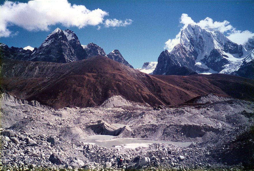 Ngozumba Glacier by robmccarthy