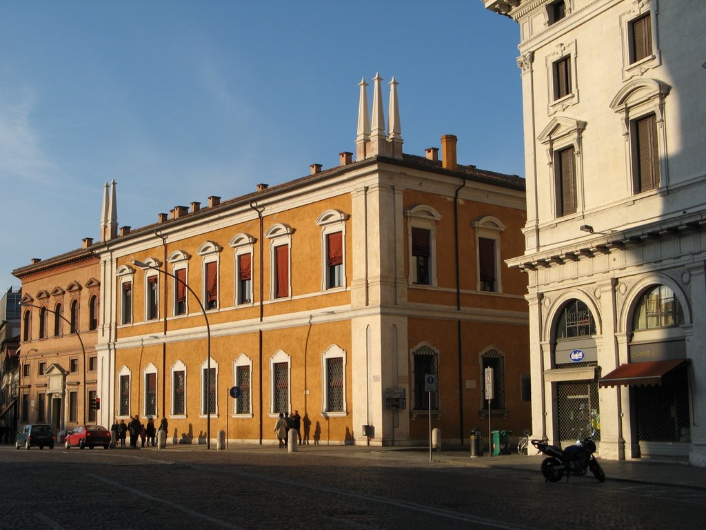 Ferrara, Largo Castello by Claudio Pedrazzi