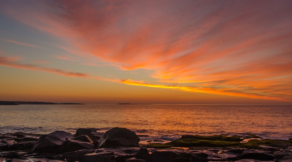 Sunrise at Bass Rocks by Robin Dhillon