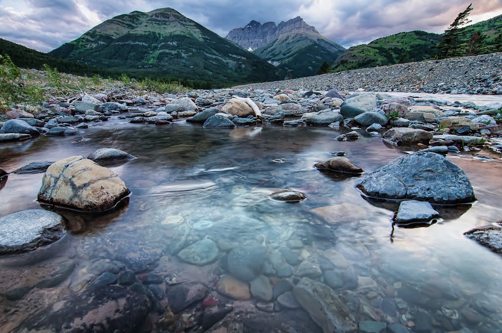 Waterton Rivers by JamesWheeler