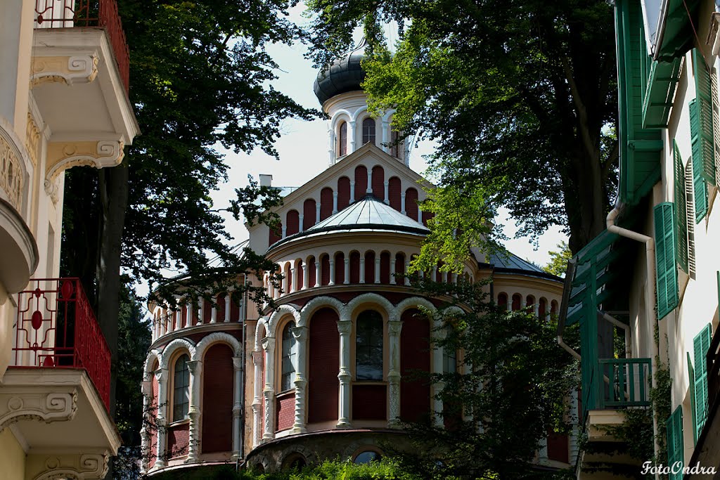 Pravoslavný kostel Sv. Vladimira (Russian church of St. Vladimir) by FotoOndra