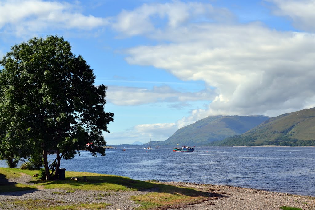 Loch Linnhe at Fort William by Angela Rozzoni