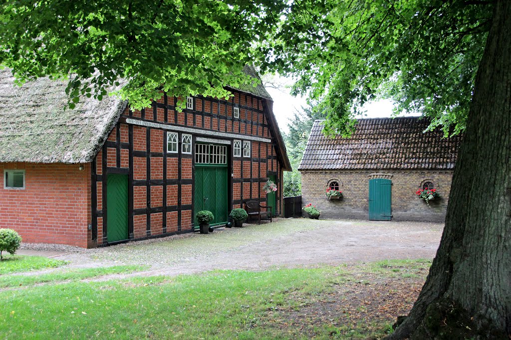 Worpswede Bauernhof in der Bauernreihe by Contessa