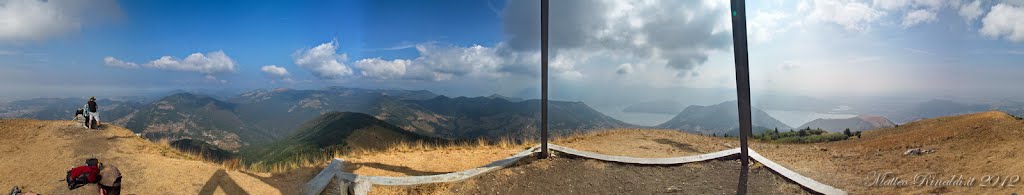 Panoramica 360° dalla cima del Monte Bronzone by Matteo Rinaldi.it