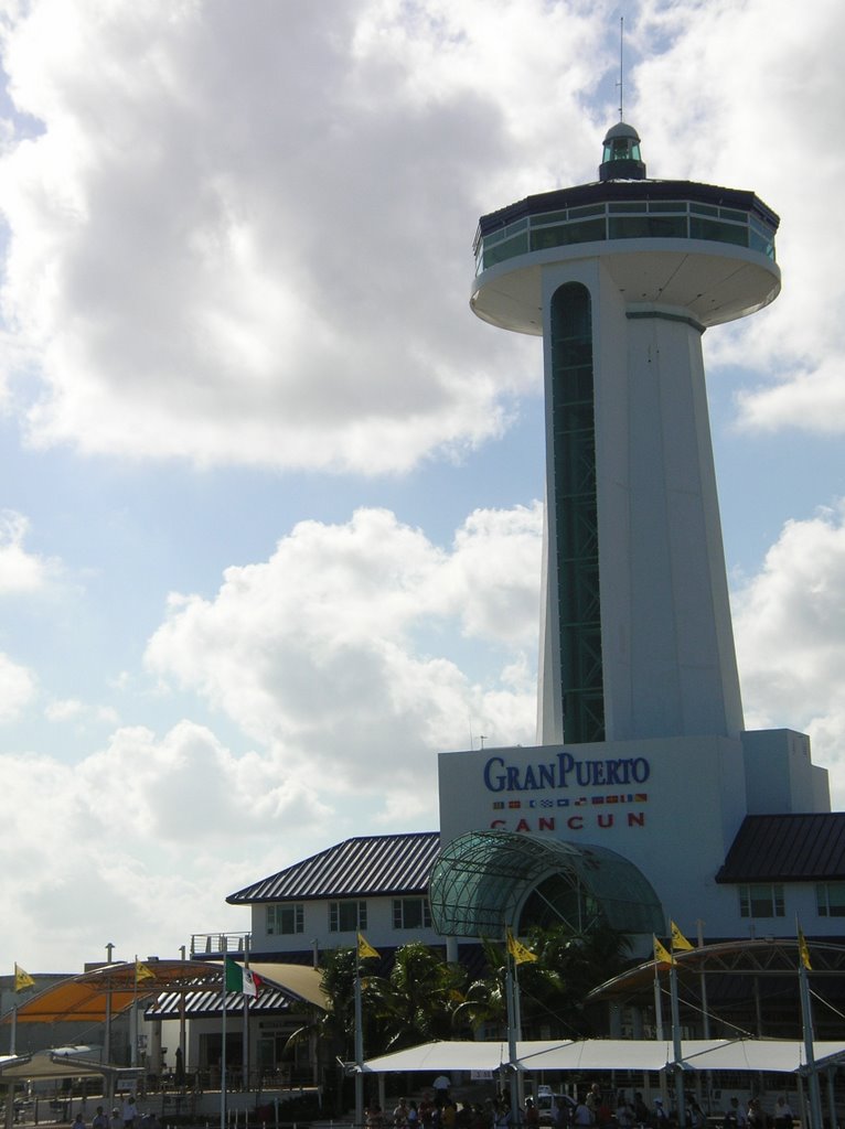 Grand Puerto in Cancun at Ferry Dock by DBuccio