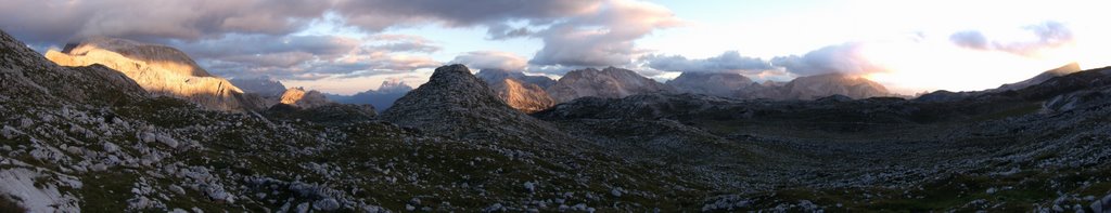 Blick von Refugio Biela by W. Siess