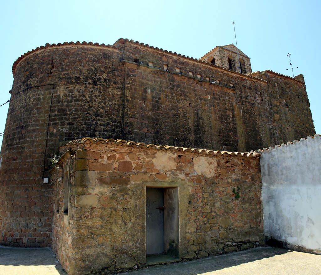 Sul - Església románica de Sant Romá - LLabiá by santiul