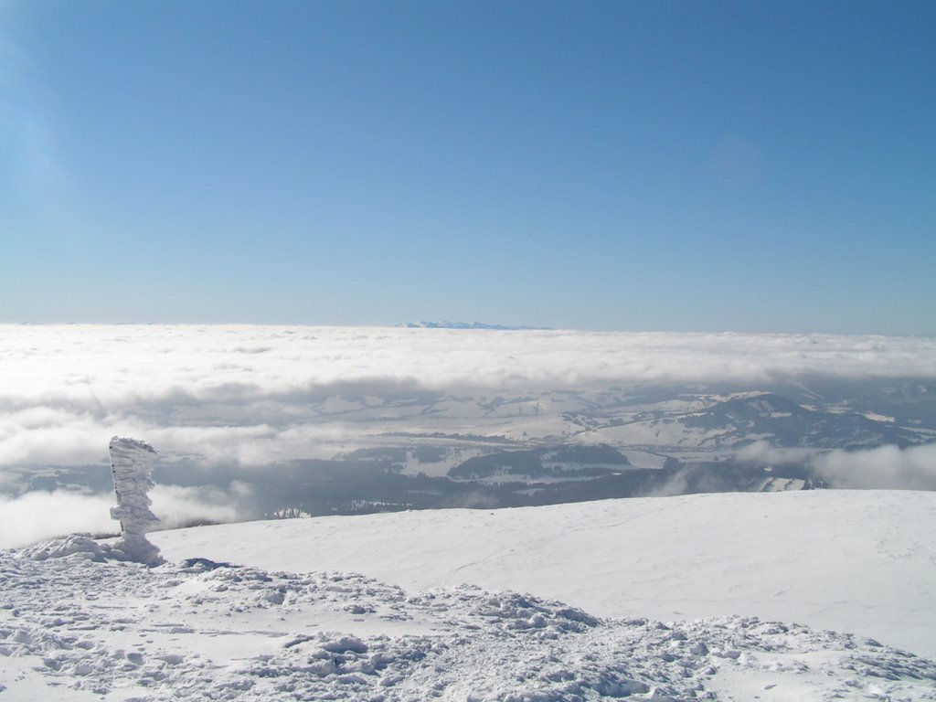 View from Diablak (Babia Gora) by Jaroslaw Sekula