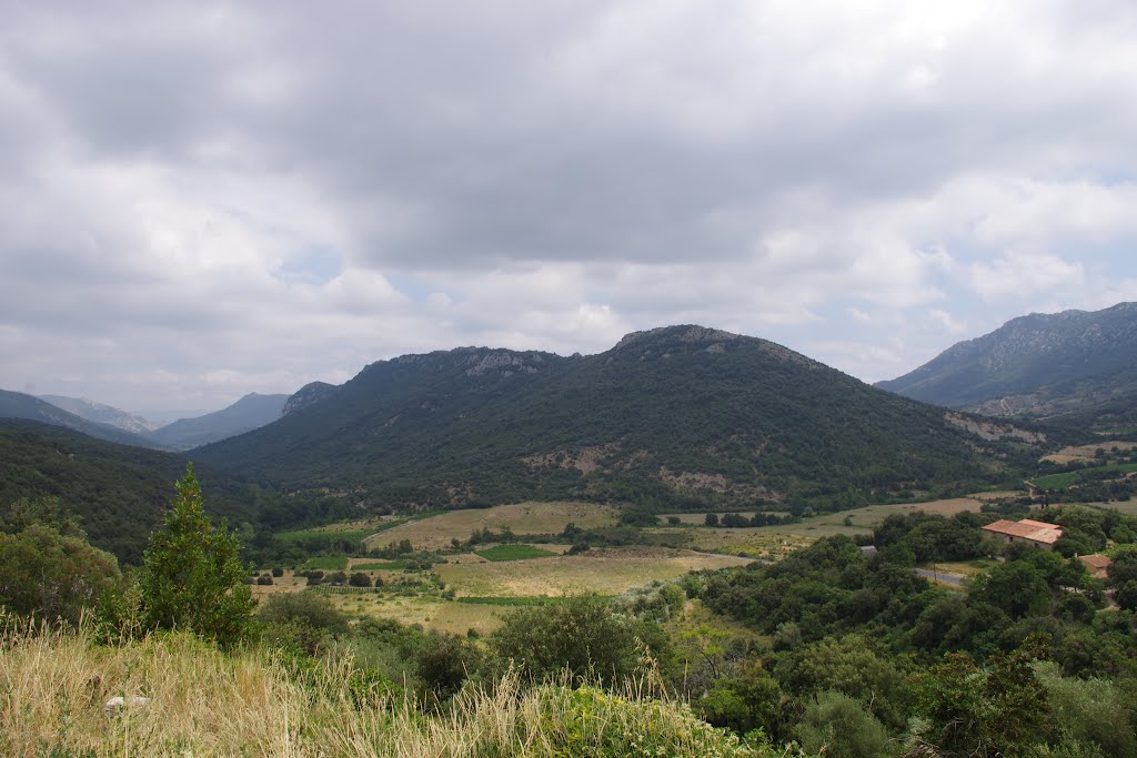 Duilhac-sous-Peyrepertuse (Aude). 1er août 2012. Photo : J.-M. Gayman by Jean-Marc Gayman