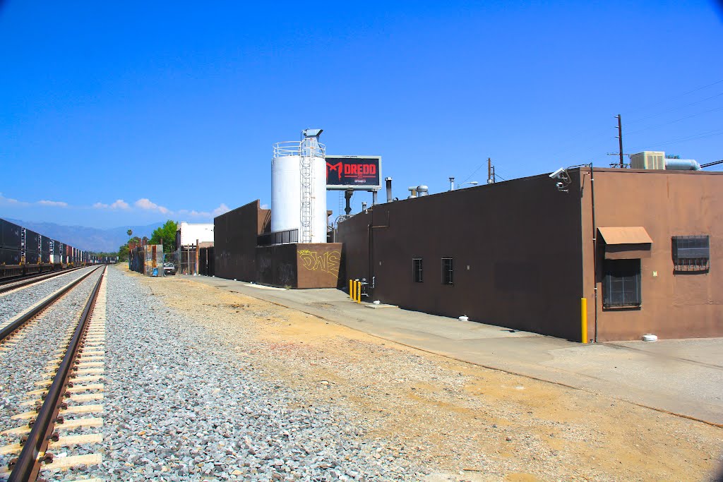 Train Freight Yard in East Los Angeles, California by MICHAEL  JIROCH  &  www.michaeljiroch.com