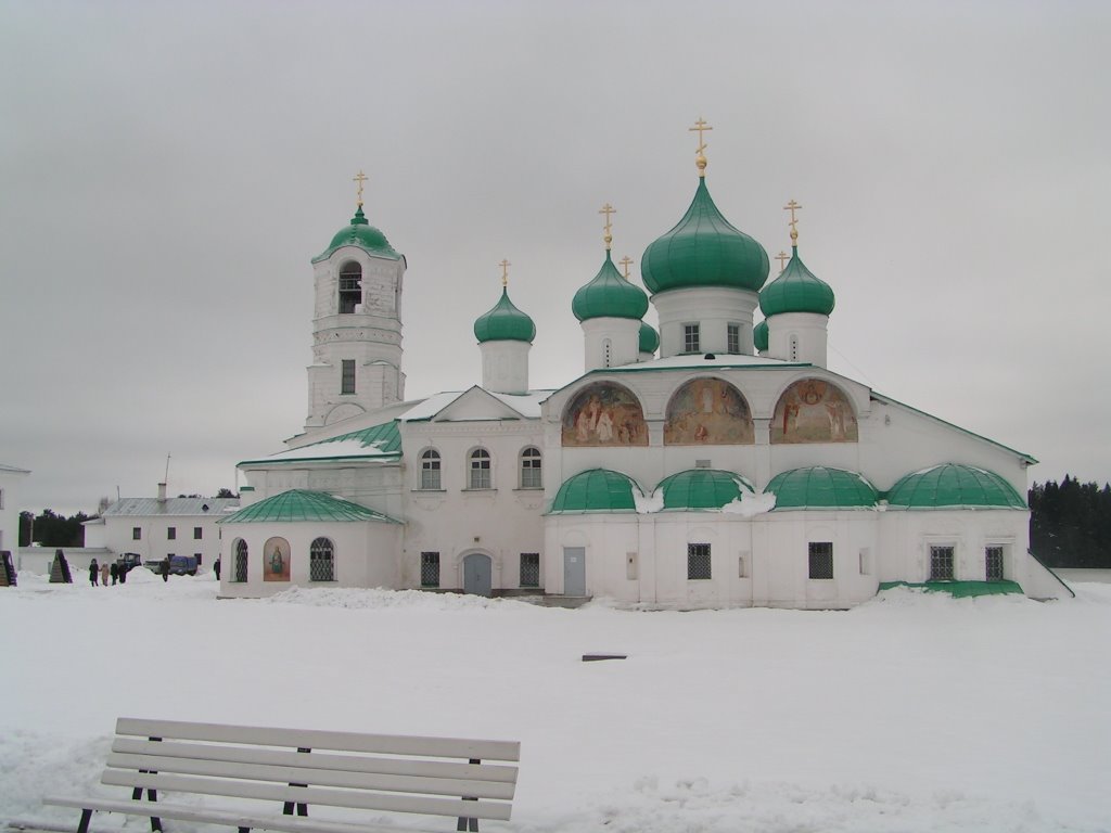 Preobrazhenskiy st. Alexander Svirskiy cathedral. Преображенский собор by Semyonov Dmitriy