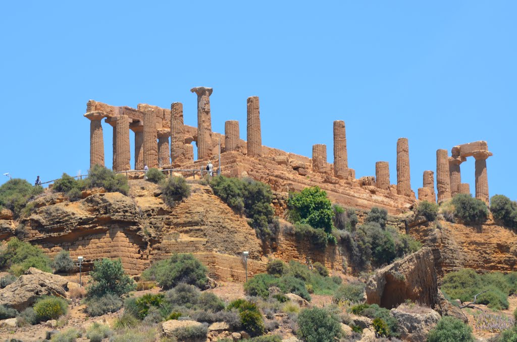 Templo de Hera - 460-450 a. C - Sicilia by J.P.Nebel