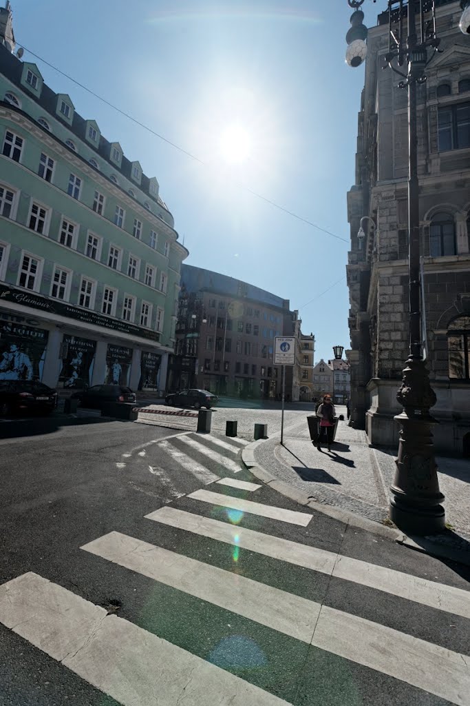 Liberec - Náměstí Dr. Edvarda Beneše - View South by txllxt