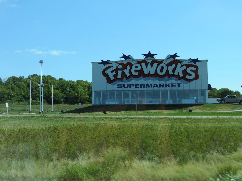 Fireworks Supermarket by Adam Elmquist