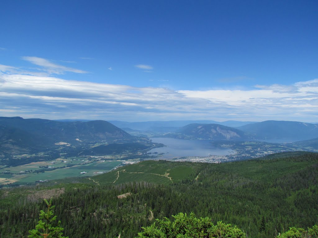 Looking over Salmon-arm by BC Noel