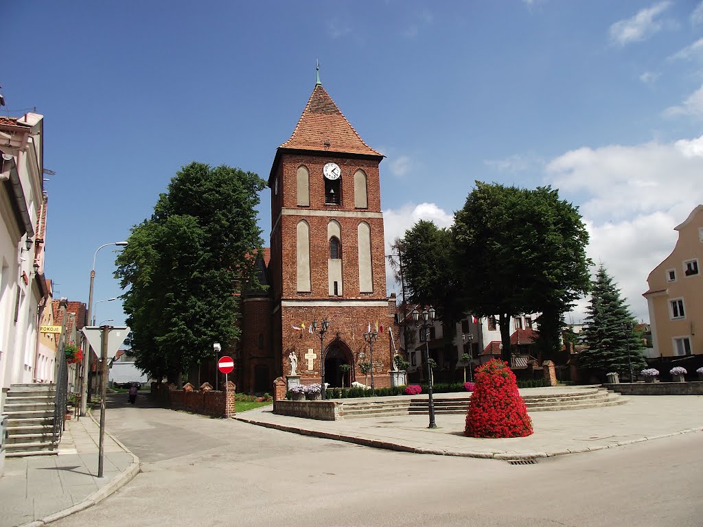 Tolkmicko - kościół gotycki św. Jakuba [ 1376 r. ] by rysnal