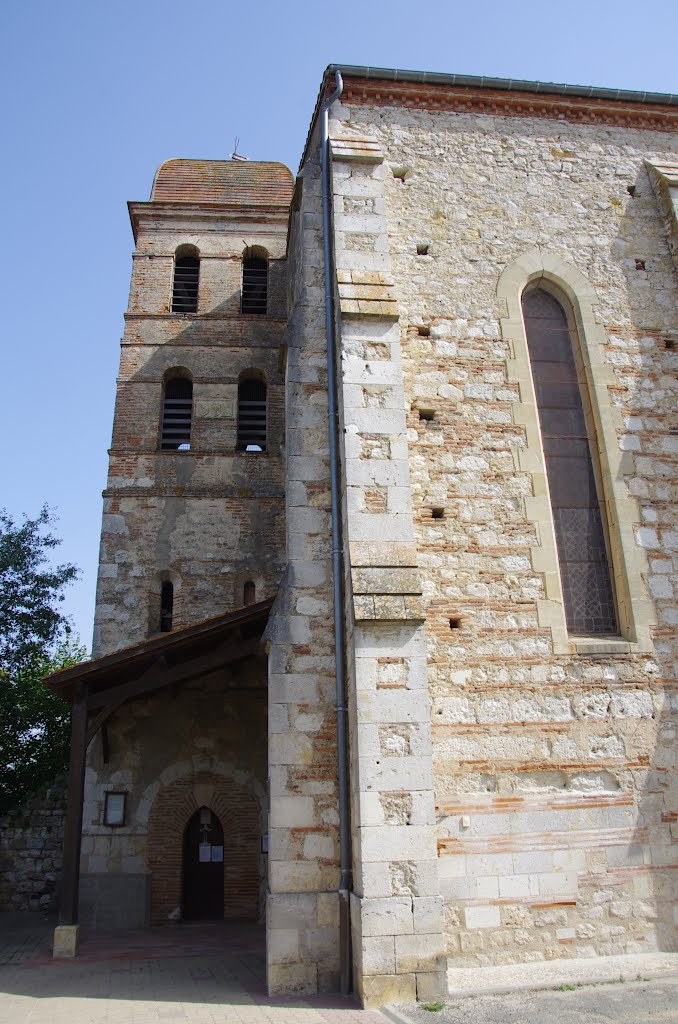 Caudecoste - l'église Sainte Marie-Madeleine by André-Charles Vogt